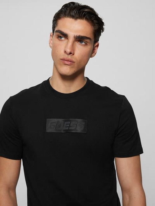 Guess Eco Calvin Active Tee Zwart | GUESS-SN30595