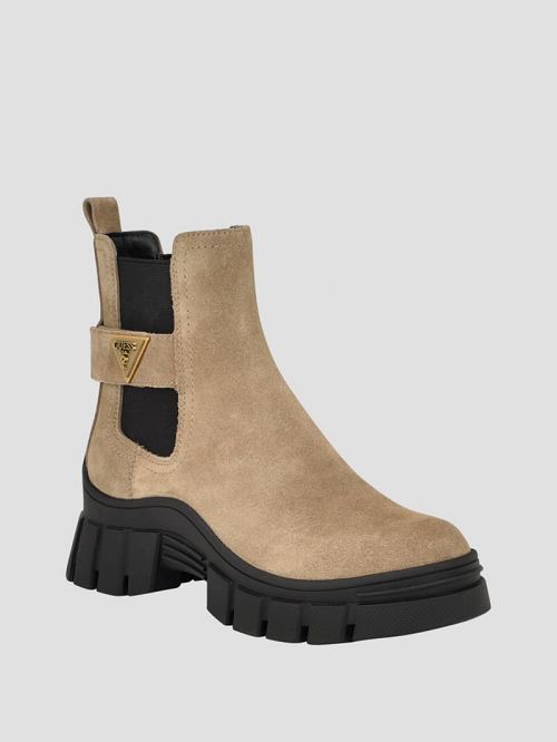 Guess Hensly Triangle Chelsea Bootie Bruin | GUESS-SN29915