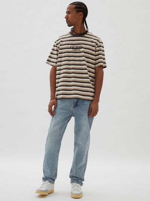 Guess Originals Kit Straight Jeans Blauw | GUESS-SN30391